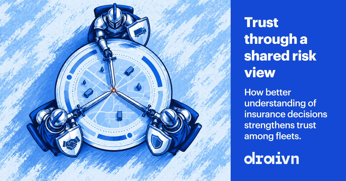Building trust through a shared view of fleet risk in commercial auto insurance